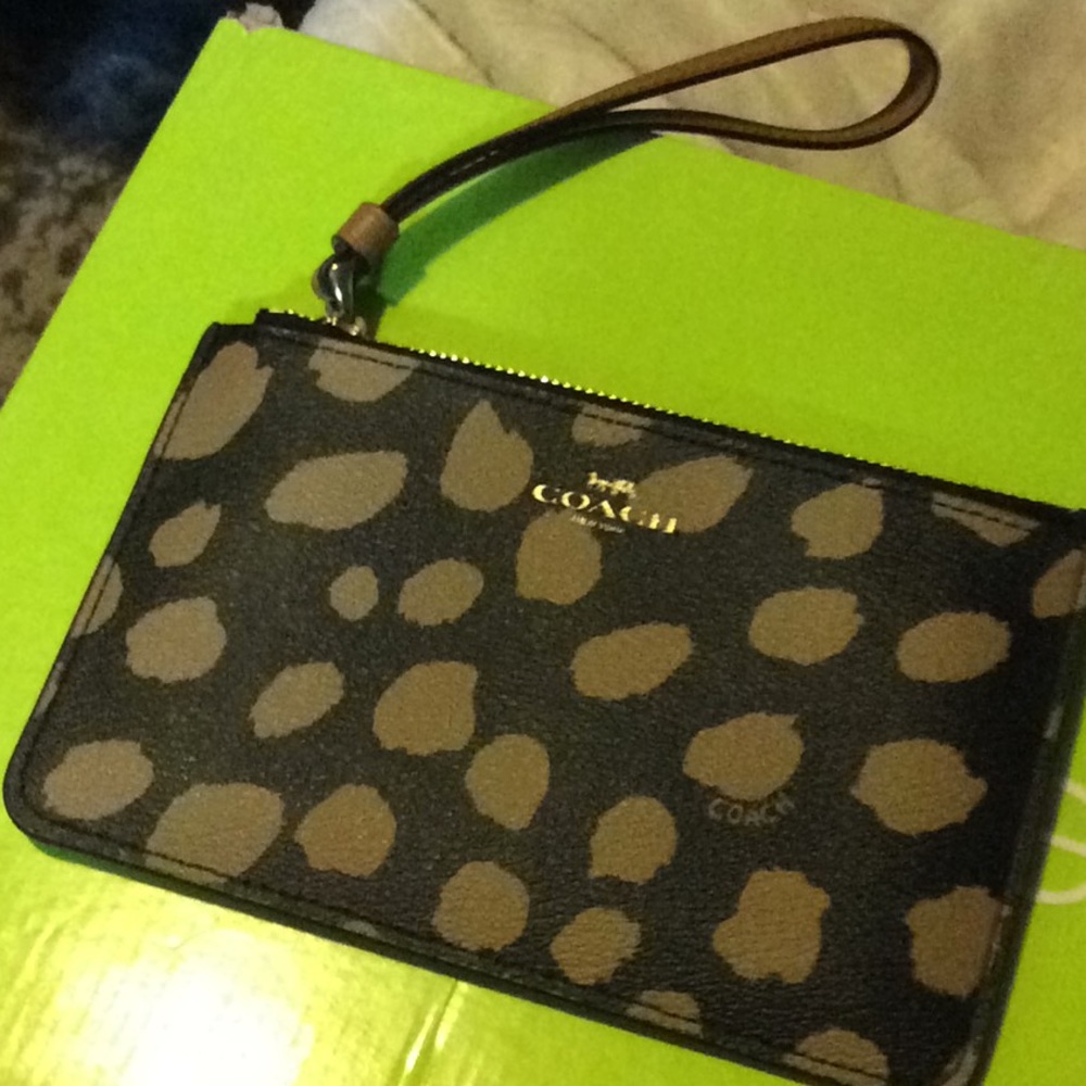 Coach wristlet